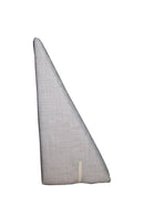 Travesseiro Encosto Triangular - Linho Bege