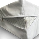 Kit Travesseiro Rampa Cunha Anti-Refluxo Adulto 70x70x15cm + Fronha Avulsa