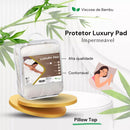Protetor Impermeável e Pillow Top - LUXURY PAD - THEVA - Queen Size - 198x158