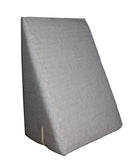 Travesseiro Encosto Triangular - Linho Bege
