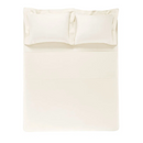 Jogo de Cama Karsten 270 Fios Domos Natural King Size