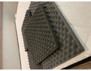 Kit 10 Placas 50x50x2 Espuma Acústica Antichama Isolamento