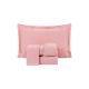 Jogo de Cama 200 Fios - Atuale Rosé - King Size - JUMA ENXOVAIS  